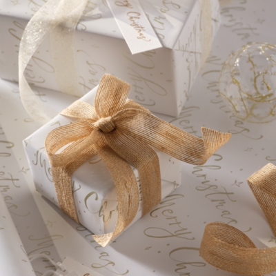 Glitter Natural Ribbon – 5m