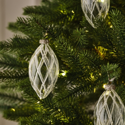 Glitter Optic Bauble – 12.5cm