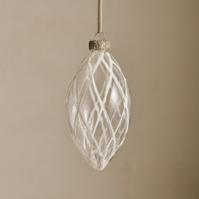 Glitter Optic Bauble – 12.5cm