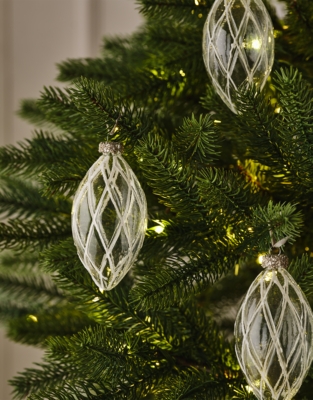 Glitter Optic Bauble – 12.5cm