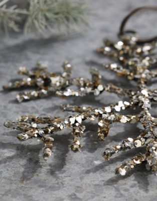 Glitter Snowflake Decoration – 12cm