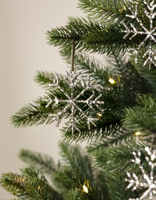 Glitter Snowflake Decoration