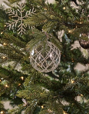 Glitter Swirl Bauble – 10cm