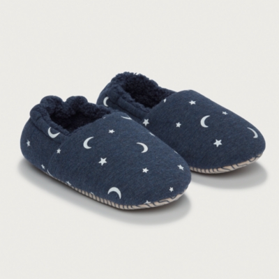 Glow In The Dark Moon and Star Slippers