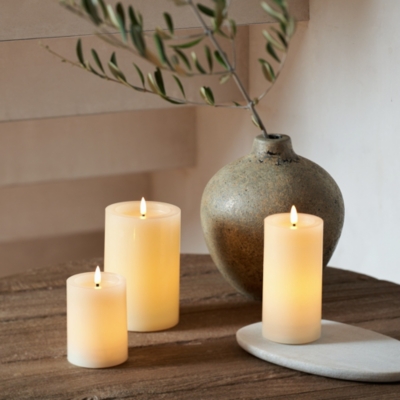 Glow led candles discount