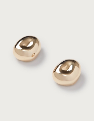 Gold Dome Earrings
