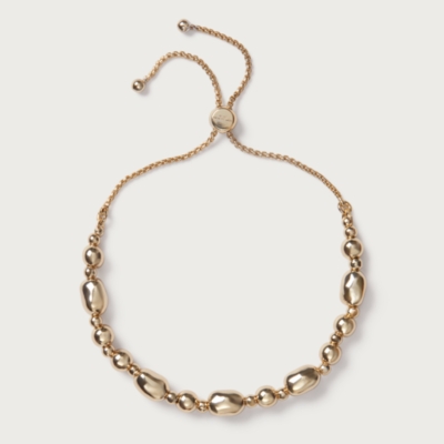 Gold Droplet Friendship Bracelet