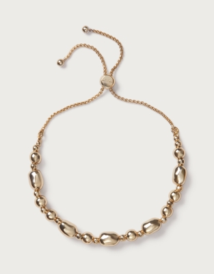 Gold Droplet Friendship Bracelet