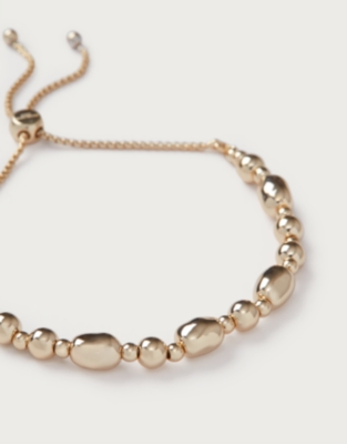 Gold Droplet Friendship Bracelet