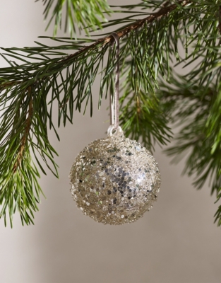 Gold Glitter Bauble – 6cm