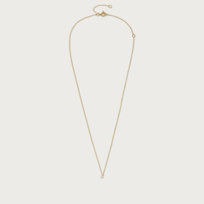 Gold Plated Cubic Zirconia Fine Necklace