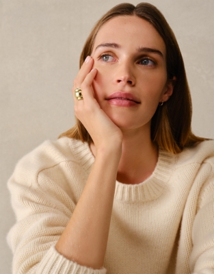 Gold Plated Stacking Rings – Set of 3