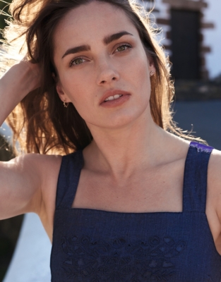 Gold Stud Earrings Set of 3 Accessories Sale The White Company UK