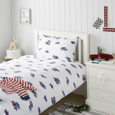 Grand Prix Bed Linen Children S Bedroom Sale The White Company Uk