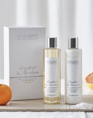 Grapefruit & Mandarin Bath & Body Gift Set