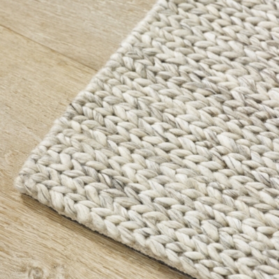 Grey Braided Rug Home Accessories Sale The White Company UK