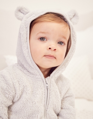 the white company fleece romper