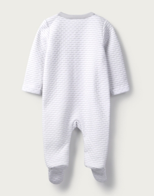quilted sleepsuit baby