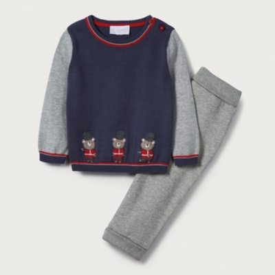 Guard Bear Jumper & Jogger Set Baby & Children's Sale The White