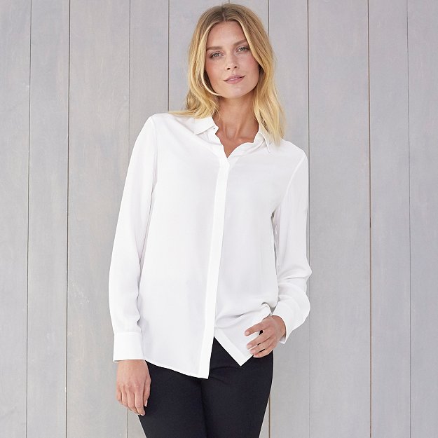 Silk Blouse | Clothing Sale | The White Company UK