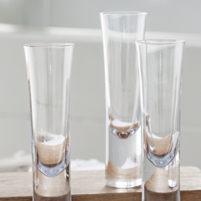 GoodGlassware Champagne Flutes (Set of 4)