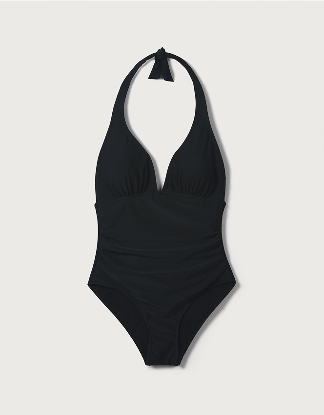 Halter Neck Swimsuit | Swimwear | The White Company US