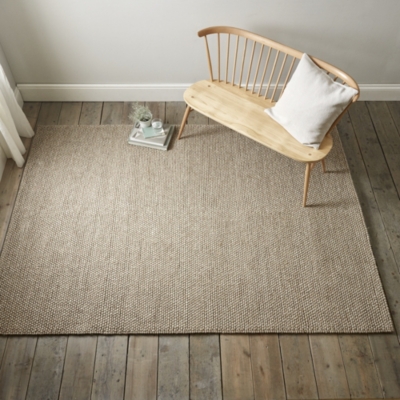 Hampton Looped Wool Rug Rugs The White Company UK