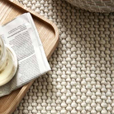 Hampton Looped Wool Rug The White Company UK