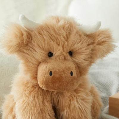 highland cow stuffed toy