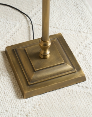 Harris Floor Lamp – Antique Brass