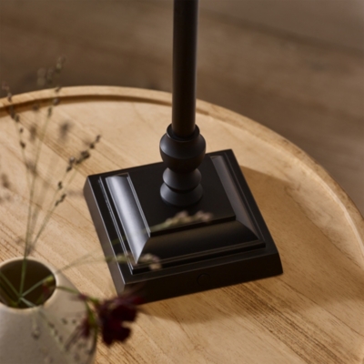 Harris Portable Lamp - Natural/Black