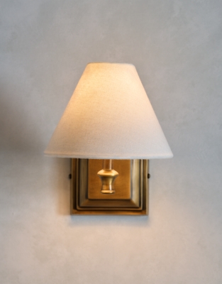 Harris Rechargeable Wall Light – Antique Brass