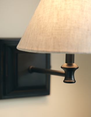 Harris Rechargeable Wall Light – Black