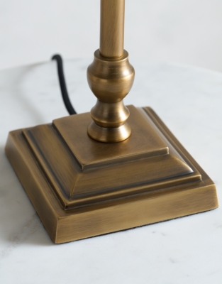 Harris Table Lamp – Antique Brass