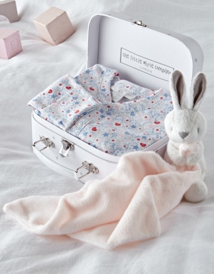 little white company bunny comforter