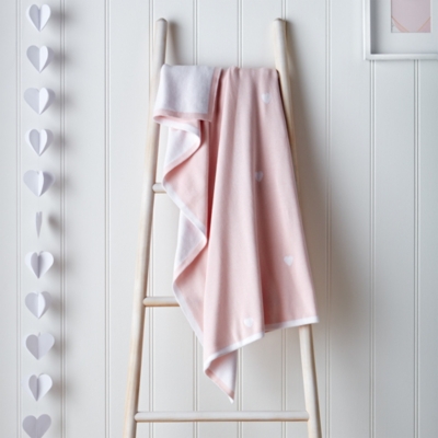 Heart Baby Blanket Blankets The White Company