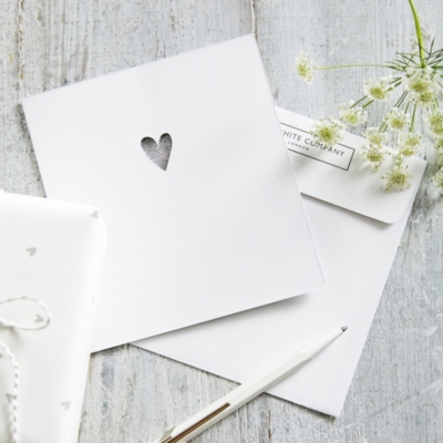 Heart Card Office and Stationery The White Company US