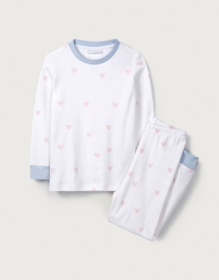 Heart Pajamas (112yrs) Baby & Children Sale The White Company US