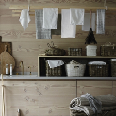 Heart Print Tea Towel Set of 2 Housewarming The White Company US