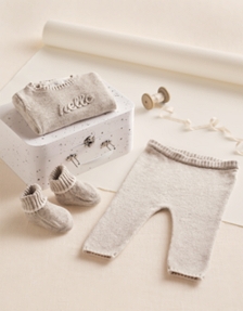 Hello Baby Knitted Gift Set (0–6mths)