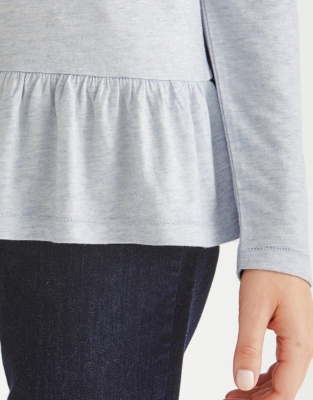 Hem Detail TShirt Clothing Sale The White Company UK