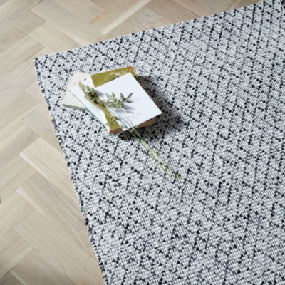 Henley Monochrome Runner Rug Home Accessories Sale The White Company UK