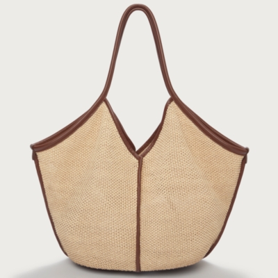 Hereu Calella Raffia Tote Bag