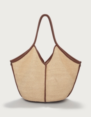 Hereu Calella Raffia Tote Bag