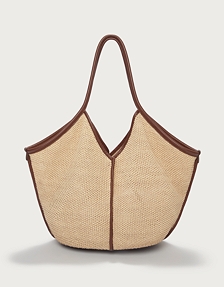 Hereu Calella Raffia Tote Bag