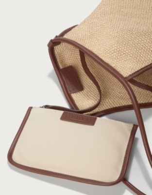 Hereu Calella Raffia Tote Bag
