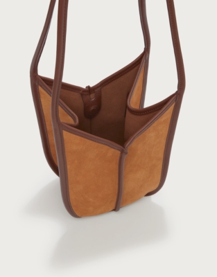 Hereu Trimmed Bucket Shoulder Bag