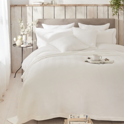 Herringbone Stripe Bedcovers & Cushion Covers Bedroom Sale The