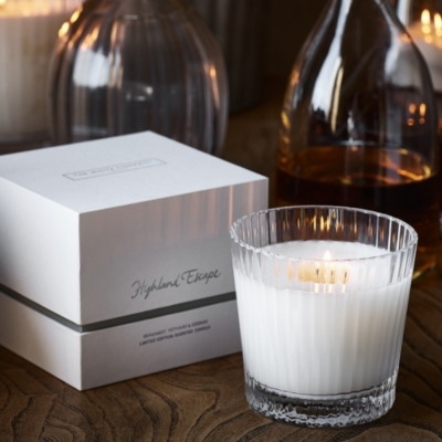 Highland Escape Candle Candles & Fragrance Sale The White Company UK