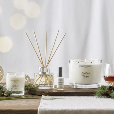 Highland Escape Collection Candles & Diffusers The White Company UK
